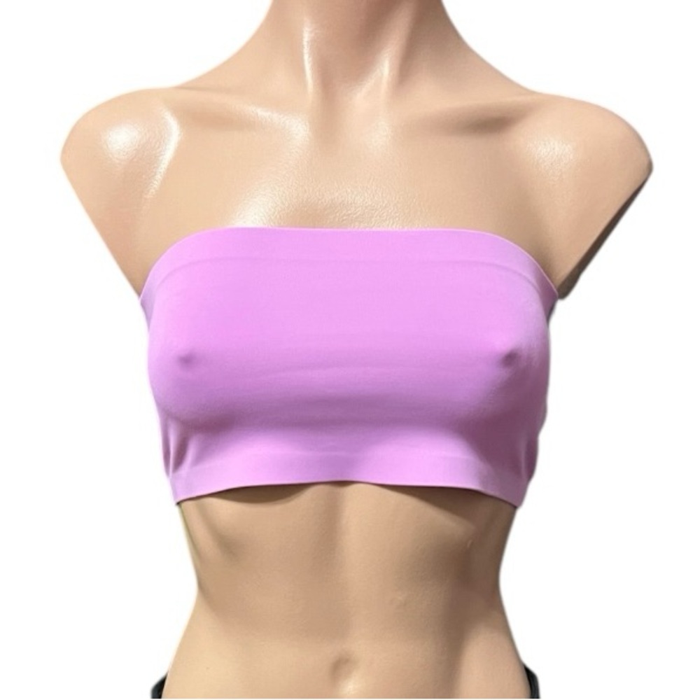 Free People Intimately Pink Fitted Bandeau Top XS NWT Excellent Condition